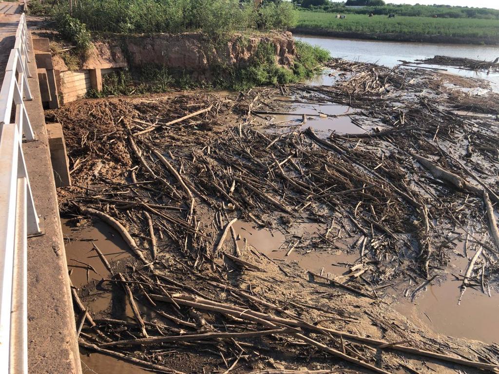 Agua Sucia, Sedimentos y Escombros Traídos a Gral. Díaz (2019-2022)
